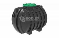 Емкость накопительная для канализации RODLEX-S3000 с горловиной 1000 мм и крышкой в Краснодаре